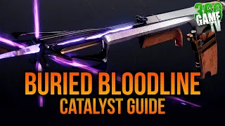 Buried Bloodline Catalyst - HOW TO GET IT - ALL Puzzle Solutions - All Steps - Destiny 2
