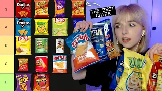 TRYING EVERY CHIP EVER MADE!!! (tier list)