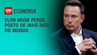 Elon Musk perde posto de mais rico do mundo | AGORA CNN