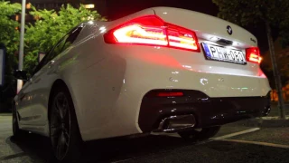 2017 BMW 540i M Performance Exhaust. Start up & Revs