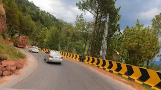 Islamabad To Muzaffarabad via Murree and Kohala Bridge Azad Kashmir