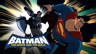 Batman versus Superman en La Batalla de los Superheroes | Batman: The Brave and the Bold