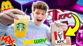 TESTUJĘ ULUBIONE JEDZENIE SPRZEDAWCÓW Z FAST FOODÓW 😱 | Dominik Rupiński