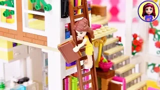 Belle's Modern Apartment Finished with Library, Sunroom & Lounge - Lego Custom Build Part 3