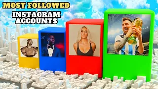 Most Followed Instagram Accounts 2024 | 3D Comparison