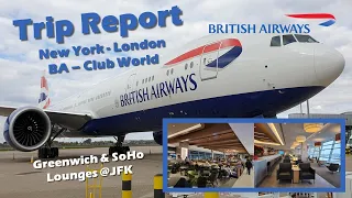 British Airways Business Class - New York to London - Trip Report
