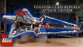 Building the LEGO UCS Venator in 5 minutes!