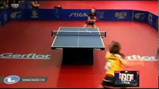 Bernadette Szocs vs Petrissa Solja[Final European Junior Girls Single Championships 2011]