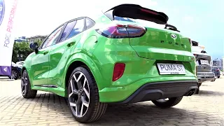 2022 Ford Puma ST 200 HP Compact SUV - Interior, Exterior, Walkaround - Road Show Sofia