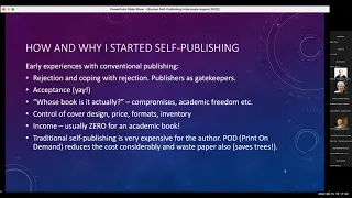 'Self-Publishing in Academia through Lulu.com and Amazon KDP' #selfpublishing #printondemand