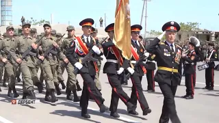 Военный парад в День Победы прошел в Дагестане