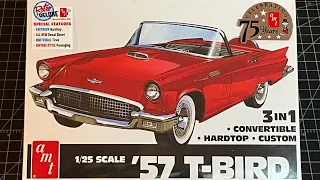 Full Build of the new 1957 Thunderbird by AMT