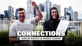 CONNECTIONS | How well do David Havili and Rieko Ioane know each other!
