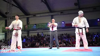 Gino Consentino vs Grzegorz Kędzierski Semi Final Man -80kg European Karate Kyokushin Championships