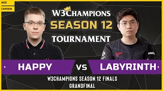 WC3 - W3Champions S12 - Grandfinal: [UD] Happy vs LabyRinth [UD]