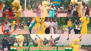 Happy independence day 🇮🇳 teddy boy 😚💗Jamnapaar Dance With Teddy Bear #15august