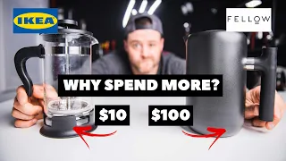 $10 vs $100 French Press: Fellow Clara vs Ikea French Press: Why Spend More?