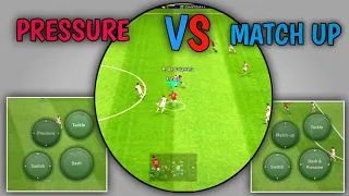 match up and pressure 🙄 | what is best | improve your defence by 50% 💥