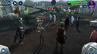 Beskar Armor Mando Event Strategy Guide - SWGOH - Easy with Low Gear & Poor Mods