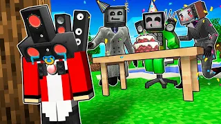 MIKEY'S favorite BABY? JJ wasn't INVITED to the BIRTHDAY PARTY in Minecraft - Maizen