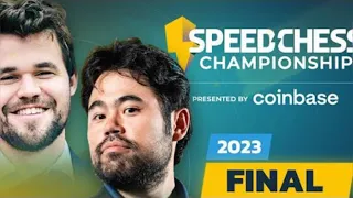 Magnus Carlsen vs  Hikaru Nakamura | Speed Chess Championship 2023