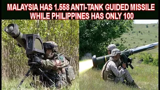 Malaysia has 1,558 Anti-Tank Guided Missile While Philippines has Only 100 Anti-Tank Guided Missile