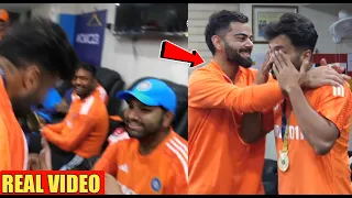 Rohit Sharma Virat Kohli Amazing Reaction When Shardul Thakur Take Best Fielder Award In Dressing ||