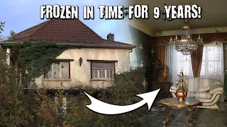 Abandoned Millionaire's Mansion in Luxembourg Frozen in Time for 9 Years Everything Left Behind!