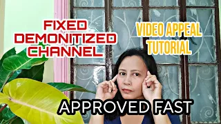 With Eng. Sub| HOW TO FIX DEMONETIZED CHANNEl THROUGH VIDEO APPEAL| REMONETIZATION