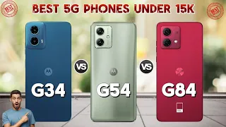 Moto G84 Vs Moto G54 VS Moto G34 Full Comparison Video | ⚡Which One Is Better ⚡#tech #trending