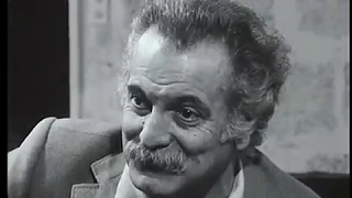 Georges Brassens lors d'une tournée en Belgique en janvier 1973