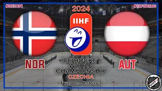 NORWEGEN - ÖSTERREICH 🏆 Hauptrunde ★ 2024 IIHF Ice Hockey World Championship