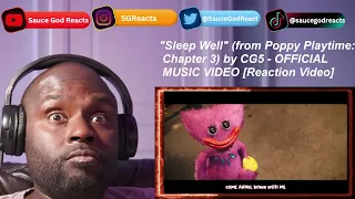 "Sleep Well" (from Poppy Playtime: Chapter 3) by CG5 - OFFICIAL MUSIC VIDEO | REACTION