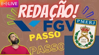 Redação FGV passo a passo