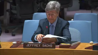 Jeffrey Sachs Testimony at the UN Security Council Meeting - November 20, 2023