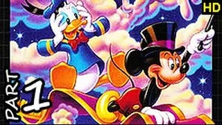 World of Illusion (Megadrive / Genesis) 2 player CO-OP Playthrough Commentary (part 1)