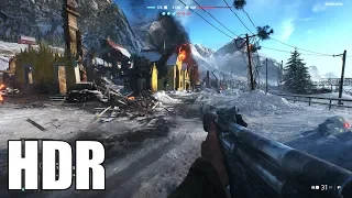 Battlefield V HDR Gameplay - EVGA GeForce GTX 1080 Ti