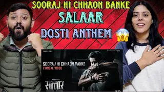 Sooraj Hi Chhaon Banke Song Reaction | Salaar | Prabhas | Prithviraj | Prashanth Neel | Ravi Basrur