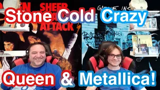DOUBLE REACTION! Stone Cold Crazy! Queen & Metallica | Father and Son Reaction!