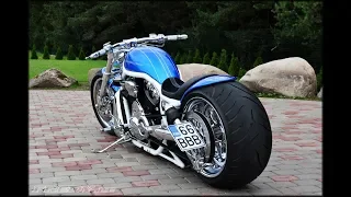 ⭐️ Harley Davidson V Rod muscle Custom Bike by Fredy motorcycles from Estonia