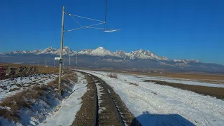 Cabview 4K 425 952-9/905 953-6 Poprad -Tatry - Štrbské Pleso/Štrba - 24.01.2020 + sound