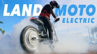 LAND MOTO Electric Motorcycle // OFFICIAL Test and Review