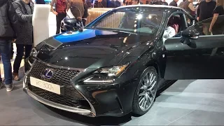 Lexus RC 300h 2018 In detail review walkaround Interior Exterior