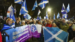 Supporters of Scottish independence from the UK remain defiant