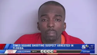 Times Square shooting suspect arrested in Florida