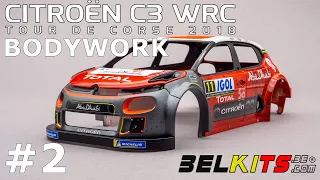 1/24 Belkits Citroen C3 WRC. Bodywork #2