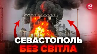 💥Enchanting special operation of the Defence Intelligence!A power substation was blown up in Crimea