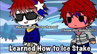 Learned How to Ice Stake/ Countryhumans/ Gacha Club ￼