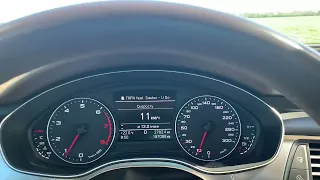 Разгон Audi A6 C7 ,2.0 tfsi,  Stege-1 ,0-100. Часть-2