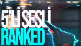 5'Lİ SESLİ RANKED! | Critical Ops Türkçe Ranked #30